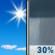 Sunny then Chance Rain Showers