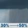 Wednesday: A chance of rain showers after 8am. Mostly cloudy, with a high near 62. South wind 0 to 14 mph. Chance of precipitation is 50%. Wednesday: Chance Rain Showers