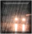 Heavy rain, Mist, Overcast