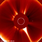 Latest LASCO C2 image of the Sun