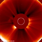 Latest LASCO C2 image of the Sun