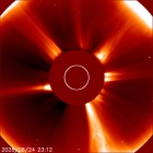 Latest LASCO C2 image of the Sun