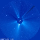 Latest LASCO C3 image of the Sun