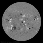 Latest SDO/HMI Magnetogram image of the Sun
