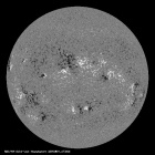 Latest SDO/HMI Magnetogram image of the Sun