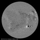 Latest SDO/HMI Magnetogram image of the Sun
