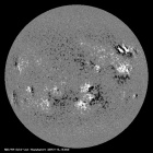 Latest SDO/HMI Magnetogram image of the Sun