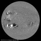 Latest SDO/HMI Magnetogram image of the Sun