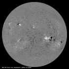 Latest SDO/HMI Magnetogram image of the Sun