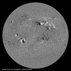Latest SDO/HMI Magnetogram image of the Sun