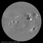 Latest SDO/HMI Magnetogram image of the Sun