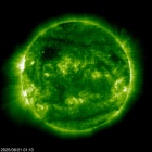 SOHO EIT 195 image of the sun