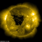 SOHO EIT 284 image of the sun