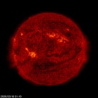 SOHO EIT 304 image of the sun