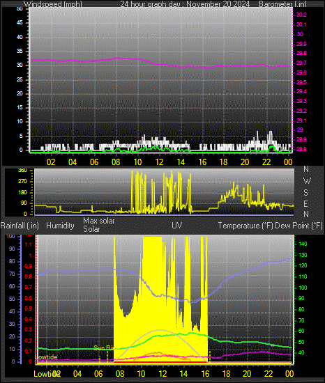 24 Hour Graph for Day 20