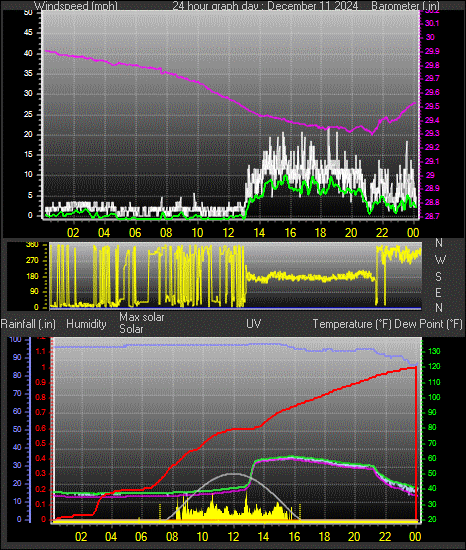 24 Hour Graph for Day 11