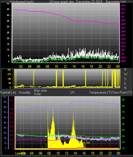24 Hour Graph for Day 20