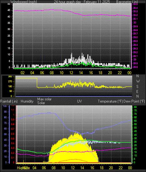 24 Hour Graph for Day 11
