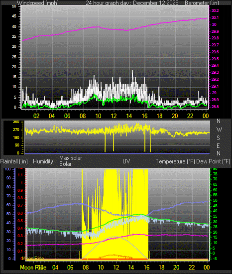 24 Hour Graph for Day 12