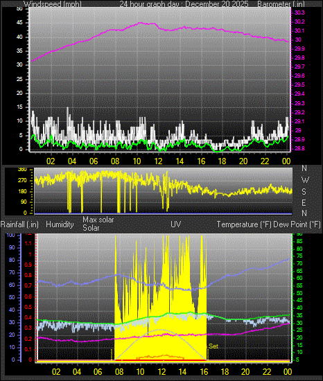 24 Hour Graph for Day 20