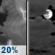 Wednesday Night: Slight Chance Showers And Thunderstorms then Mostly Cloudy