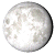 Waning Gibbous, 15 days, 6 hours, 53 minutes in cycle