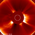 Latest LASCO C2 image of the Sun