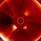 Latest LASCO C2 image of the Sun
