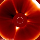 Latest LASCO C2 image of the Sun