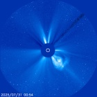 Latest LASCO C3 image of the Sun