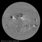Latest SDO/HMI Magnetogram image of the Sun