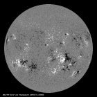 Latest SDO/HMI Magnetogram image of the Sun