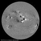 Latest SDO/HMI Magnetogram image of the Sun