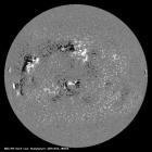 Latest SDO/HMI Magnetogram image of the Sun