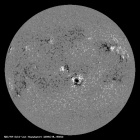 Latest SDO/HMI Magnetogram image of the Sun