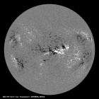 Latest SDO/HMI Magnetogram image of the Sun