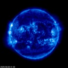 Click for time-lapse image of the sun
